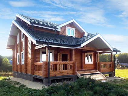 Купить Металлочерепица Гранд Лайн / Grand Line, Kredo, Rooftop Matt Бархат 0,5 цвет RR32 темно-коричневый - изображение 5